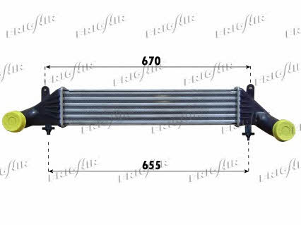 Frig air 0706.3004 Intercooler, charger 07063004: Buy near me in Poland at 2407.PL - Good price!