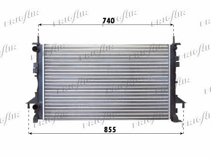 Frig air 0109.3089 Radiator, engine cooling 01093089: Buy near me in Poland at 2407.PL - Good price!