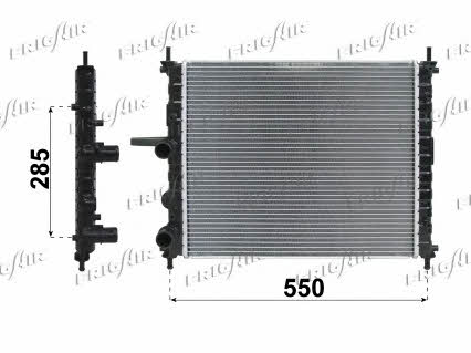 Frig air 0104.3088 Radiator, engine cooling 01043088: Buy near me in Poland at 2407.PL - Good price!