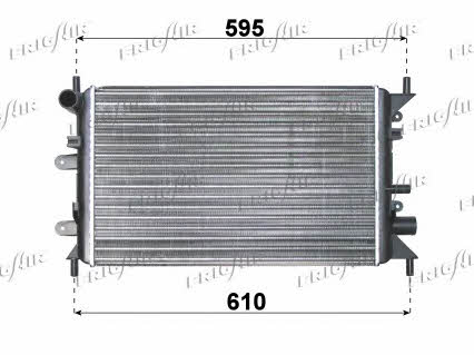 Frig air 0105.2035 Radiator, engine cooling 01052035: Buy near me in Poland at 2407.PL - Good price!