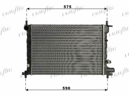 Frig air 0105.3063 Radiator, engine cooling 01053063: Buy near me in Poland at 2407.PL - Good price!