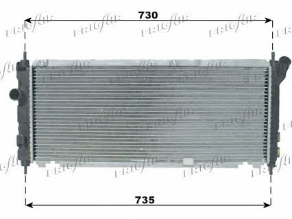 Frig air 0107.3043 Radiator, engine cooling 01073043: Buy near me in Poland at 2407.PL - Good price!