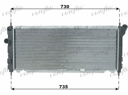 Frig air 0107.3043 Kühler motorkühlung 01073043: Kaufen Sie zu einem guten Preis in Polen bei 2407.PL!