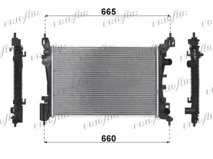 Frig air 0107.3101 Kühler motorkühlung 01073101: Kaufen Sie zu einem guten Preis in Polen bei 2407.PL!