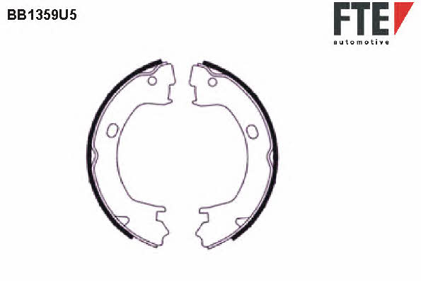 FTE BB1359U5 Parking brake shoes BB1359U5: Buy near me at 2407.PL in Poland at an Affordable price!