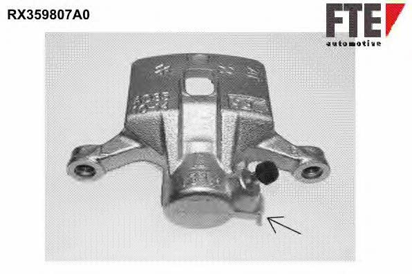 FTE RX359807A0 Brake caliper rear left RX359807A0: Buy near me in Poland at 2407.PL - Good price!