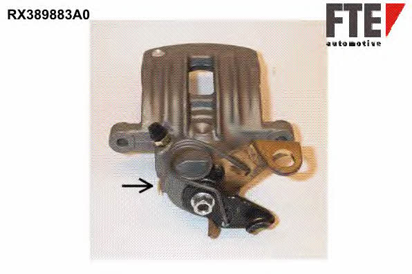 FTE RX389883A0 Brake caliper rear left RX389883A0: Buy near me in Poland at 2407.PL - Good price!