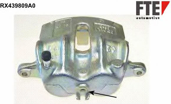 FTE RX439809A0 Brake caliper front right RX439809A0: Buy near me in Poland at 2407.PL - Good price!