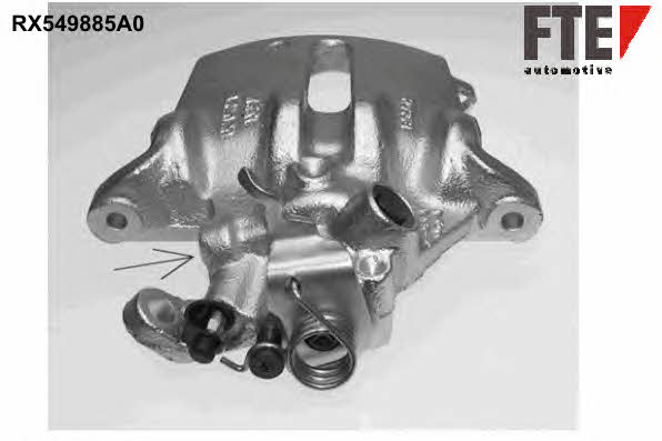 FTE RX549885A0 Brake caliper front left RX549885A0: Buy near me at 2407.PL in Poland at an Affordable price!