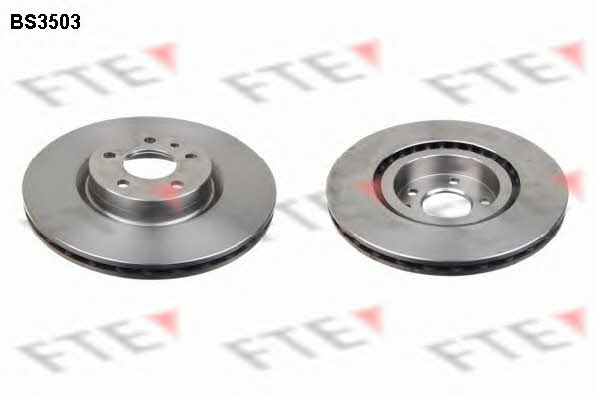 FTE BS3503 Front brake disc ventilated BS3503: Buy near me in Poland at 2407.PL - Good price!
