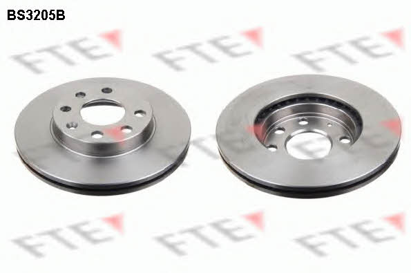 FTE BS3205B Front brake disc ventilated BS3205B: Buy near me in Poland at 2407.PL - Good price!