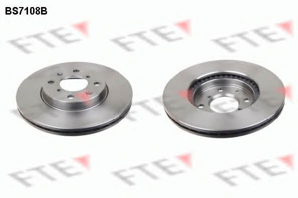 FTE BS7108B Front brake disc ventilated BS7108B: Buy near me in Poland at 2407.PL - Good price!