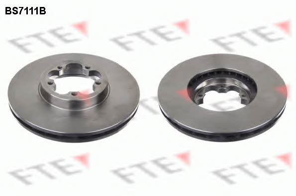 FTE BS7111B Front brake disc ventilated BS7111B: Buy near me in Poland at 2407.PL - Good price!
