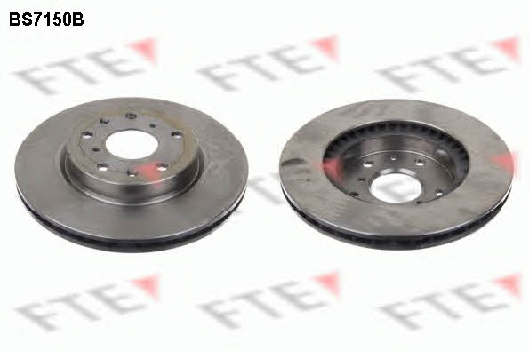 FTE BS7150B Front brake disc ventilated BS7150B: Buy near me at 2407.PL in Poland at an Affordable price!