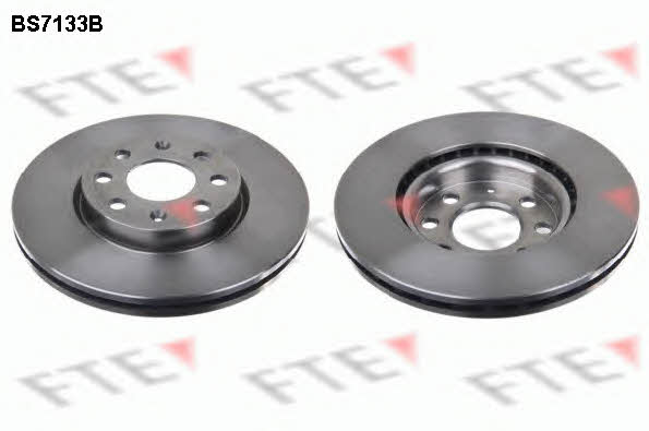 FTE BS7133B Front brake disc ventilated BS7133B: Buy near me in Poland at 2407.PL - Good price!