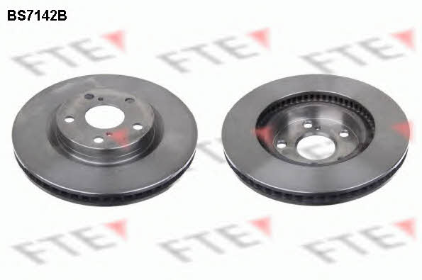 FTE BS7142B Front brake disc ventilated BS7142B: Buy near me in Poland at 2407.PL - Good price!