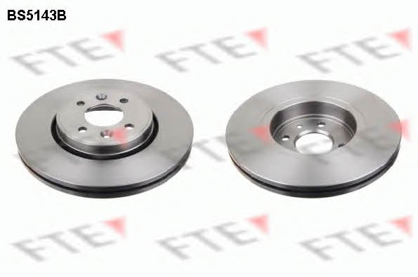 FTE BS5143B Front brake disc ventilated BS5143B: Buy near me in Poland at 2407.PL - Good price!