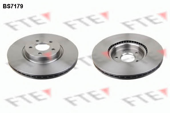 FTE BS7179 Front brake disc ventilated BS7179: Buy near me in Poland at 2407.PL - Good price!