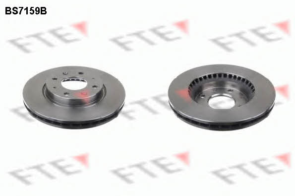 FTE BS7159B Front brake disc ventilated BS7159B: Buy near me in Poland at 2407.PL - Good price!