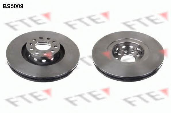 FTE BS5009 Front brake disc ventilated BS5009: Buy near me in Poland at 2407.PL - Good price!