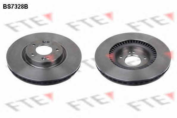 FTE BS7328B Front brake disc ventilated BS7328B: Buy near me in Poland at 2407.PL - Good price!
