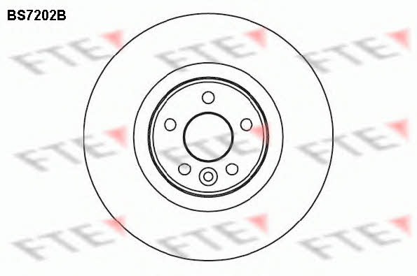 FTE BS7202B Innenbelüftete Bremsscheibe vorne BS7202B: Kaufen Sie zu einem guten Preis in Polen bei 2407.PL!