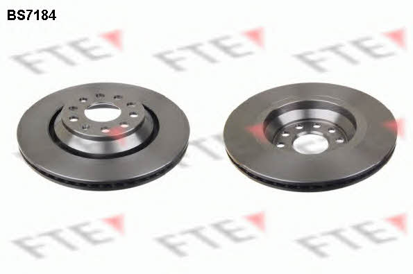 FTE BS7184 Rear ventilated brake disc BS7184: Buy near me in Poland at 2407.PL - Good price!