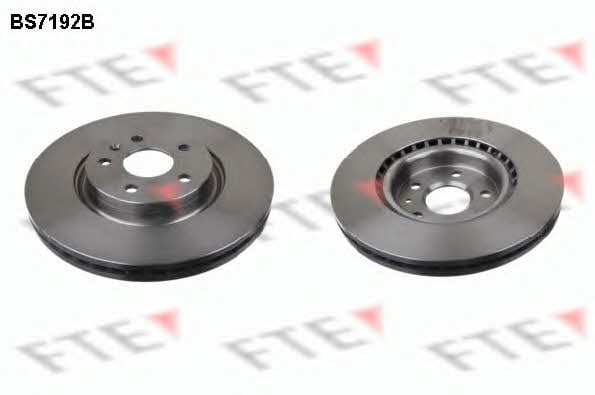 FTE BS7192B Front brake disc ventilated BS7192B: Buy near me in Poland at 2407.PL - Good price!