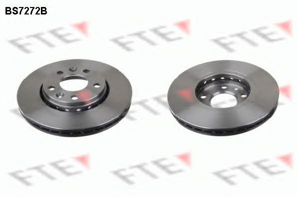FTE BS7272B Front brake disc ventilated BS7272B: Buy near me in Poland at 2407.PL - Good price!