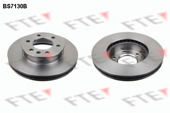 FTE BS7130B Front brake disc ventilated BS7130B: Buy near me in Poland at 2407.PL - Good price!