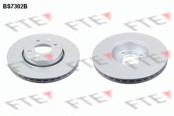 FTE BS7302B Front brake disc ventilated BS7302B: Buy near me in Poland at 2407.PL - Good price!