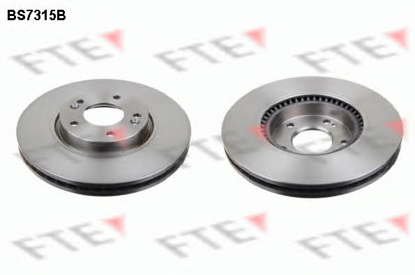 FTE BS7315B Front brake disc ventilated BS7315B: Buy near me in Poland at 2407.PL - Good price!