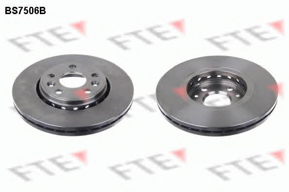 FTE BS7506B Front brake disc ventilated BS7506B: Buy near me in Poland at 2407.PL - Good price!