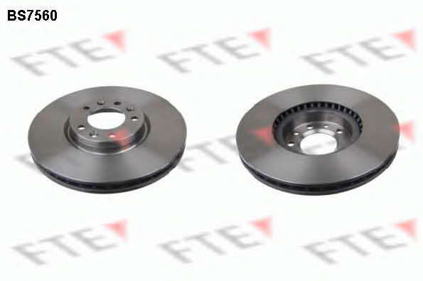 FTE BS7560 Front brake disc ventilated BS7560: Buy near me at 2407.PL in Poland at an Affordable price!