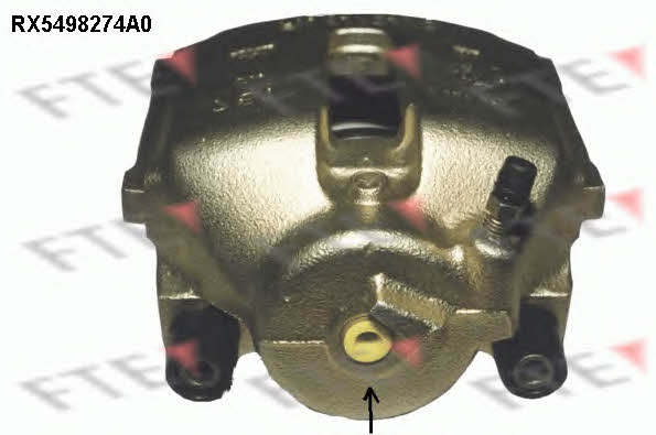FTE RX5498274A0 Brake caliper front right RX5498274A0: Buy near me in Poland at 2407.PL - Good price!