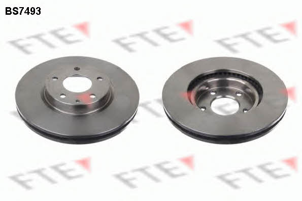 FTE BS7493 Front brake disc ventilated BS7493: Buy near me in Poland at 2407.PL - Good price!