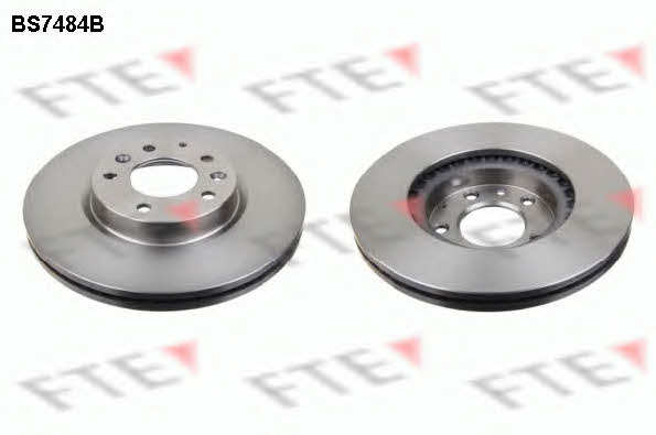 FTE BS7484B Front brake disc ventilated BS7484B: Buy near me in Poland at 2407.PL - Good price!