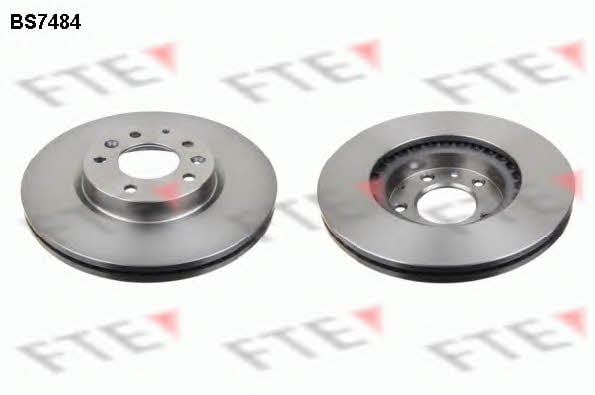 FTE BS7484 Front brake disc ventilated BS7484: Buy near me in Poland at 2407.PL - Good price!