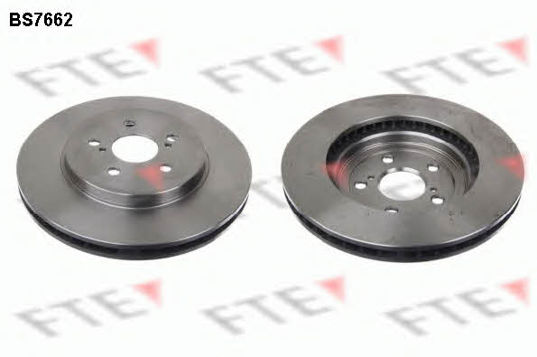 FTE BS7662 Front brake disc ventilated BS7662: Buy near me in Poland at 2407.PL - Good price!