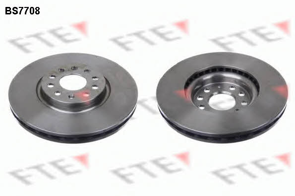 FTE BS7708 Front brake disc ventilated BS7708: Buy near me at 2407.PL in Poland at an Affordable price!