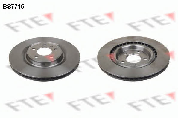 FTE BS7716 Rear ventilated brake disc BS7716: Buy near me in Poland at 2407.PL - Good price!