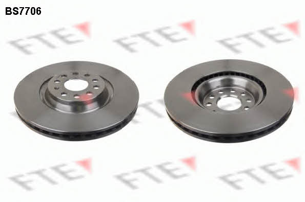 FTE BS7706 Front brake disc ventilated BS7706: Buy near me in Poland at 2407.PL - Good price!