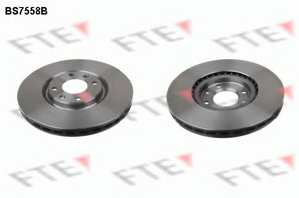 FTE BS7558B Front brake disc ventilated BS7558B: Buy near me in Poland at 2407.PL - Good price!