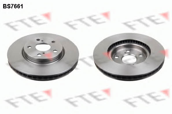 FTE BS7661 Front brake disc ventilated BS7661: Buy near me in Poland at 2407.PL - Good price!