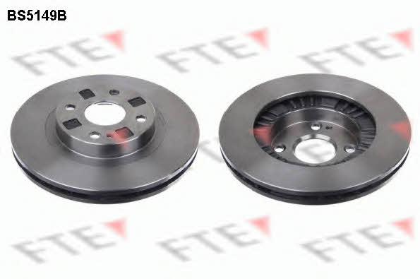 FTE BS5149B Front brake disc ventilated BS5149B: Buy near me in Poland at 2407.PL - Good price!