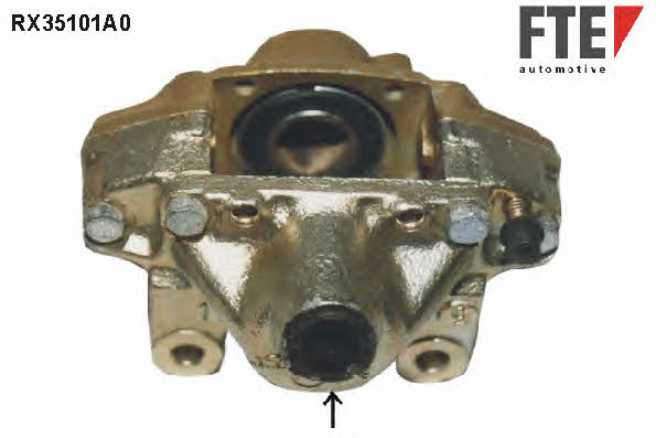 FTE RX35101A0 Brake caliper rear left RX35101A0: Buy near me at 2407.PL in Poland at an Affordable price!