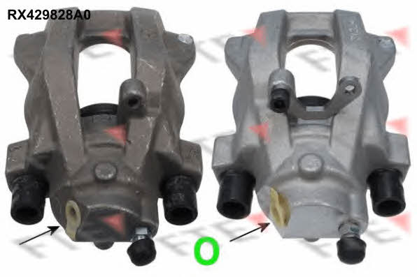 FTE RX429828A0 Brake caliper rear right RX429828A0: Buy near me in Poland at 2407.PL - Good price!