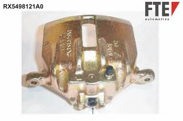 FTE RX5498121A0 Brake caliper front right RX5498121A0: Buy near me in Poland at 2407.PL - Good price!