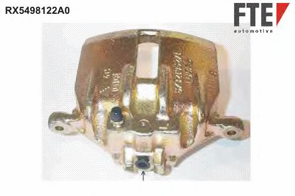 FTE RX5498122A0 Brake caliper front left RX5498122A0: Buy near me in Poland at 2407.PL - Good price!