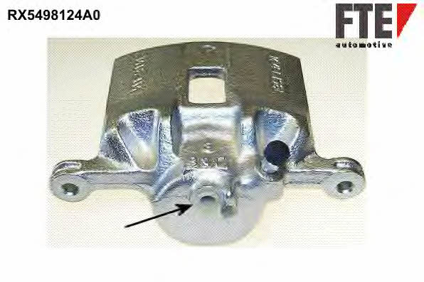 FTE RX5498124A0 Brake caliper front right RX5498124A0: Buy near me in Poland at 2407.PL - Good price!